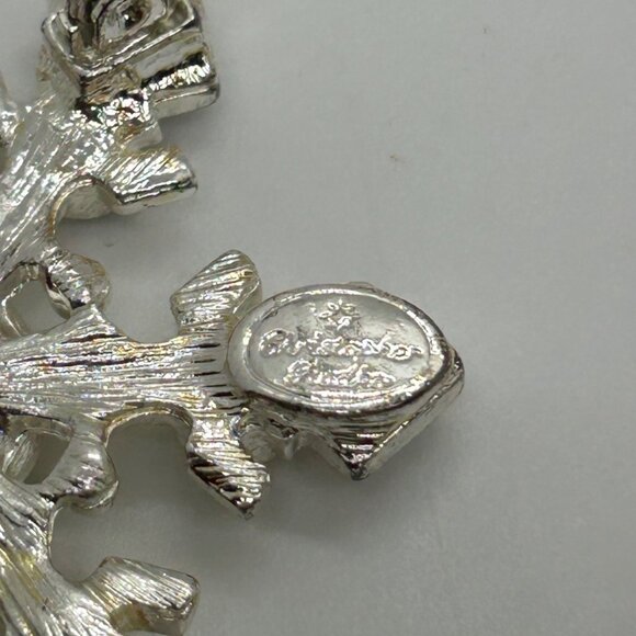 Christmas Brooch Tree Pin Radko Eisenberg Monet Claiborne Both Vintage Modern - Picture 5 of 16